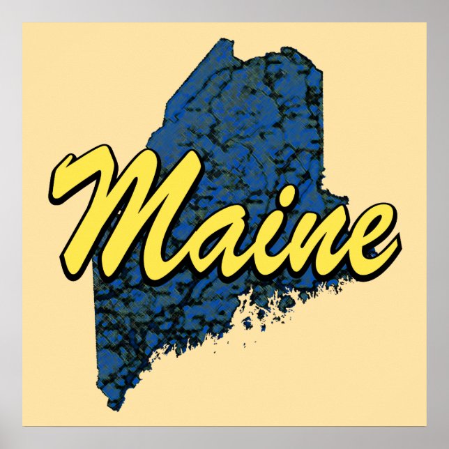 Affiche Maine (Devant)