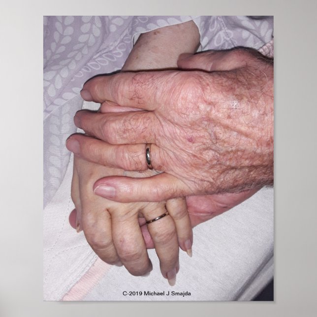 AFFICHE MAINS AMOUREUX (Devant)