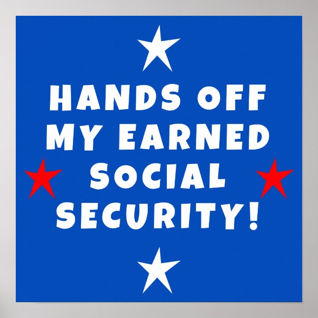 Affiche Mains de ma sécurité sociale (Devant)