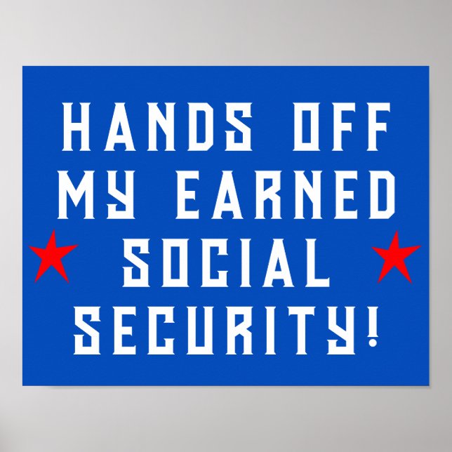 Affiche Mains de ma sécurité sociale (Devant)