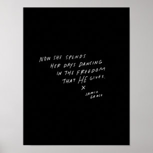 Affiche Maintenant elle dépense sa danse de jours