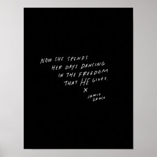 Affiche Maintenant elle passe ses jours à danser