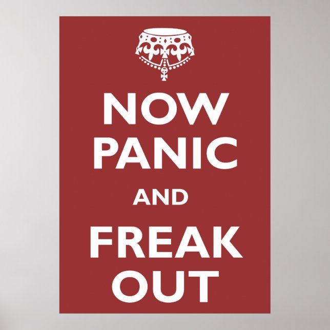 Affiche Maintenant Panique Et Freak Sortir (Devant)