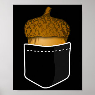 Affiche Maïs de poche - Chêne Noix Automne Plante Nature T