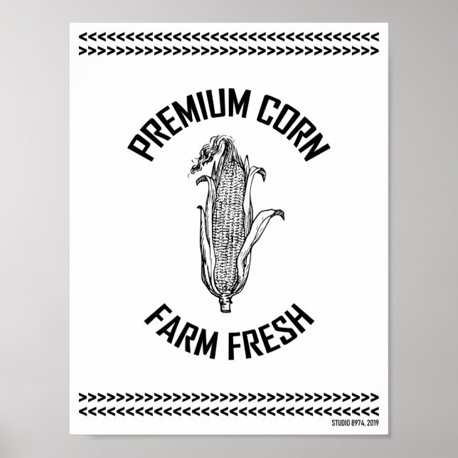 AFFICHE MAÏS DE PREMIUM (Devant)