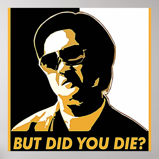 Affiche Mais Est-Ce Que Tu As Mouri (Devant)