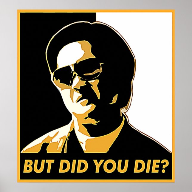 Affiche Mais Est-Ce Que Tu As Mouri (Devant)