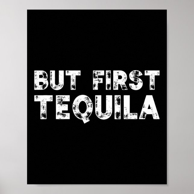Affiche Mais La Première Tequila Distait Cinco De Mayo Mex (Devant)
