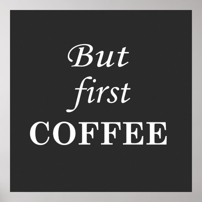 Affiche Mais le premier café dit drôle (Devant)