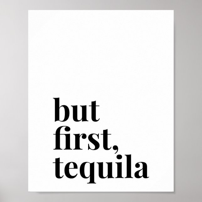 Affiche Mais Premier Tequila (Devant)