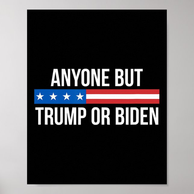 Affiche Mais Trump Ou Biden - (Devant)