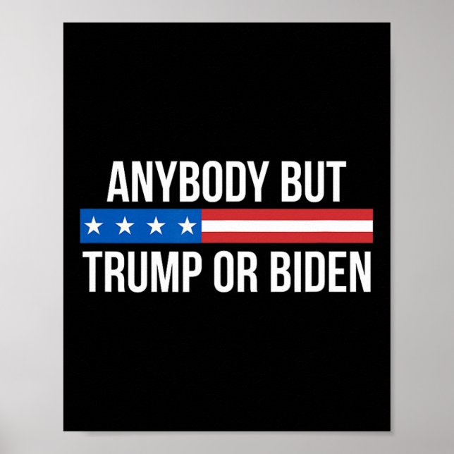 Affiche Mais Trump Ou Biden - (Devant)