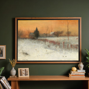 Affiche Maison à Montclair, George Innes Art