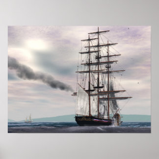 Affiche Maison à vapeur