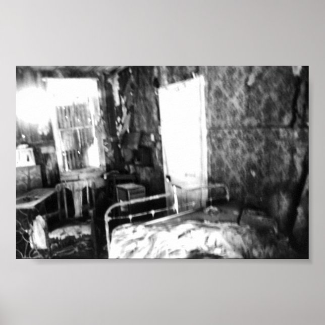 Affiche Maison abandonnée au Texas (Devant)