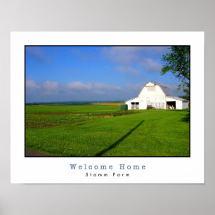 Affiche Maison bienvenue 1