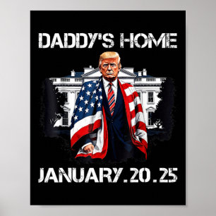 Affiche Maison Blanche de Trump Daddy