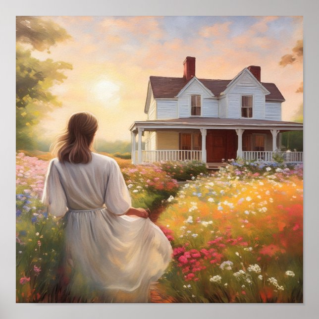 Affiche Maison de campagne (Devant)