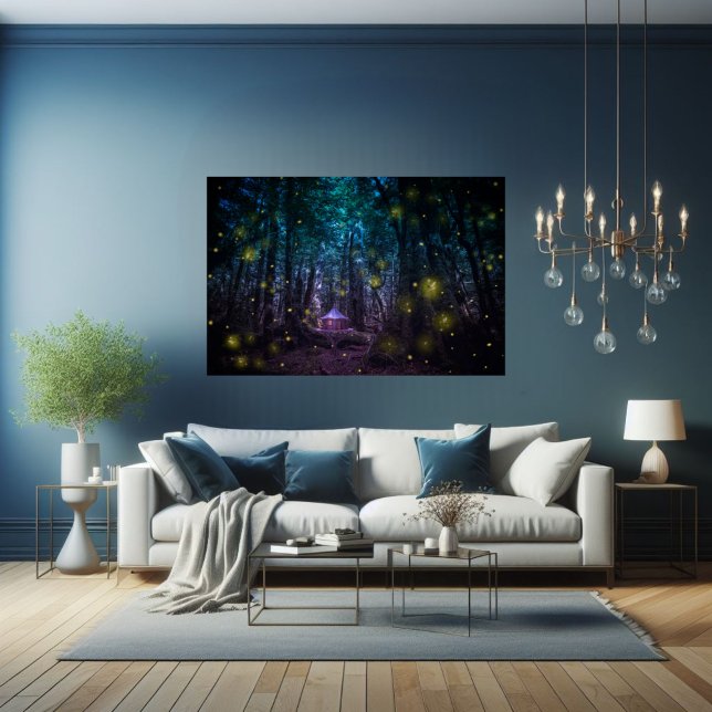 Affiche Maison de la fée de luciole de la Forêt Enchantée  (Créateur téléchargé)
