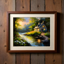 Maison de pierre sur la rivière 1