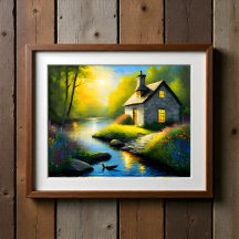 Maison de pierre sur la rivière 2