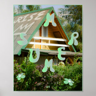 Affiche Maison de vacances