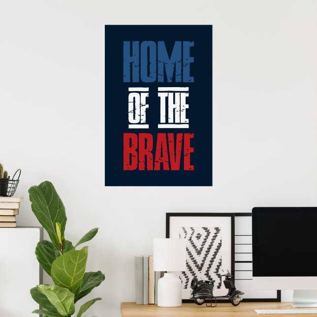 Affiche Maison des braves (Bureau à domicile)