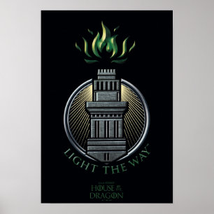 Affiche MAISON DU DRAGON   House Hightower Sigil
