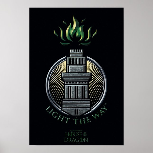 Affiche MAISON DU DRAGON | House Hightower Sigil (Devant)