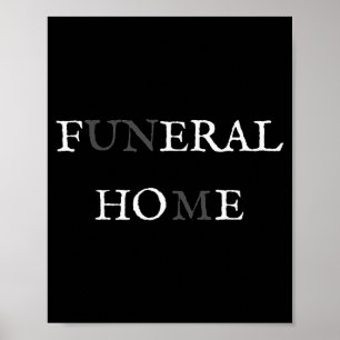 Affiche Maison Funéraire Féral Mignon Ss Mignon Ss Drôle S