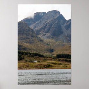 Affiche Maison isolée sur l'île de Skye en Écosse