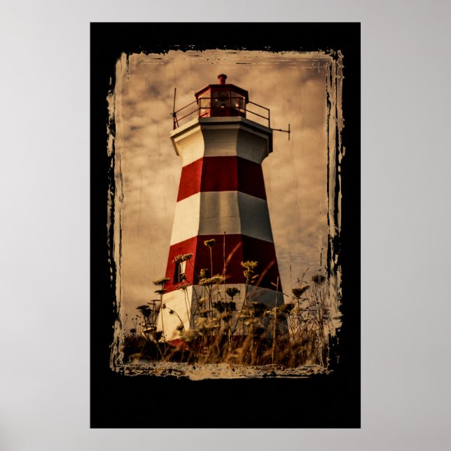 Affiche Maison lumineuse de Brier Island (Devant)