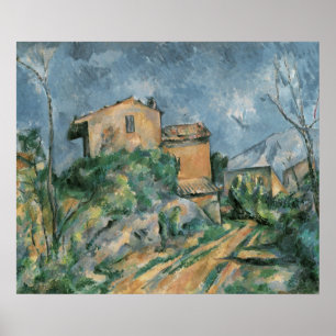 Affiche Maison Maria - Paul Cezanne - c1895
