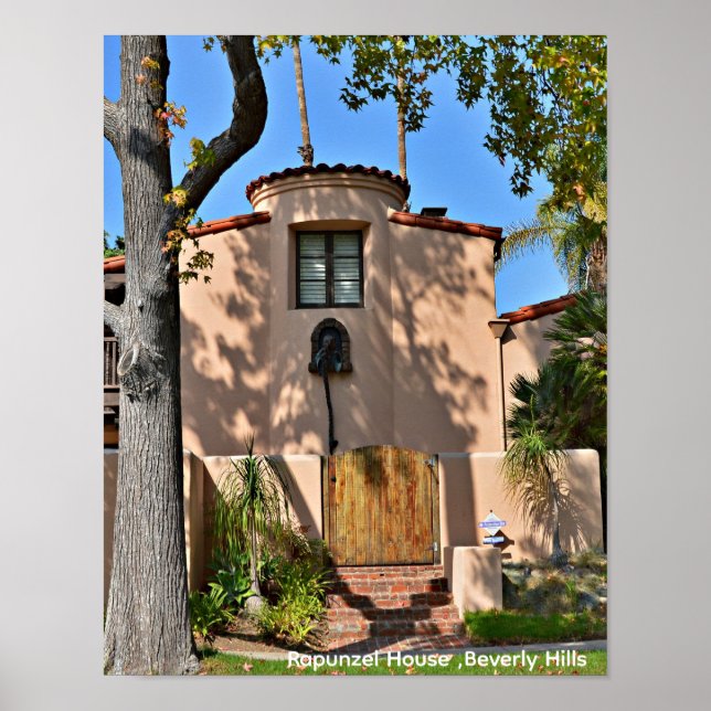 Affiche Maison Raiponce, Beverly Hills (Devant)