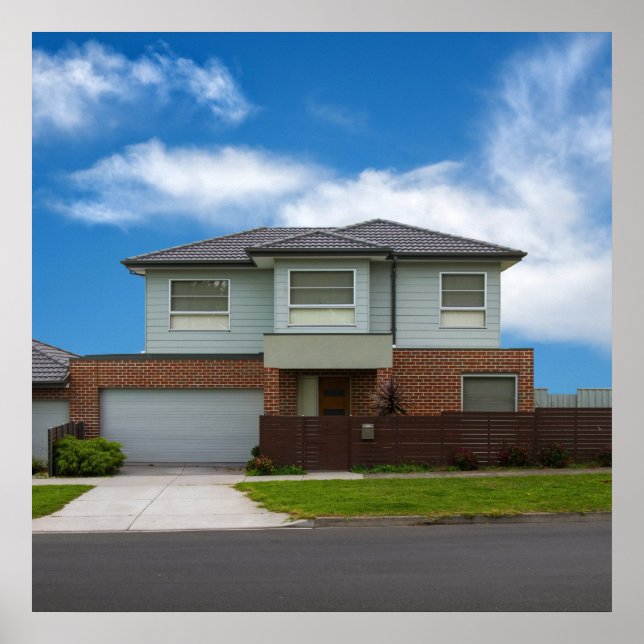 Affiche Maison résidentielle (Devant)