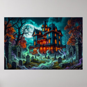 Affiche Maison sinistre près du cimetière hanté