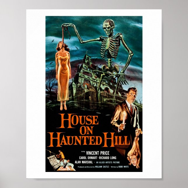 Affiche Maison sur Haunted Hill (1959) (Devant)