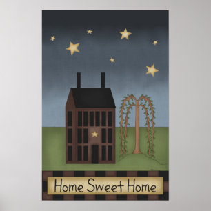 AFFICHE MAISON SWEET HOME