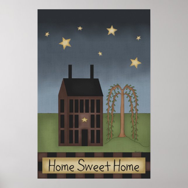 AFFICHE MAISON SWEET HOME (Devant)