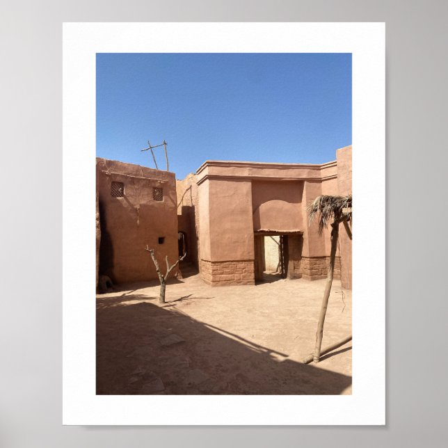 Affiche Maisons de style arabe (Devant)