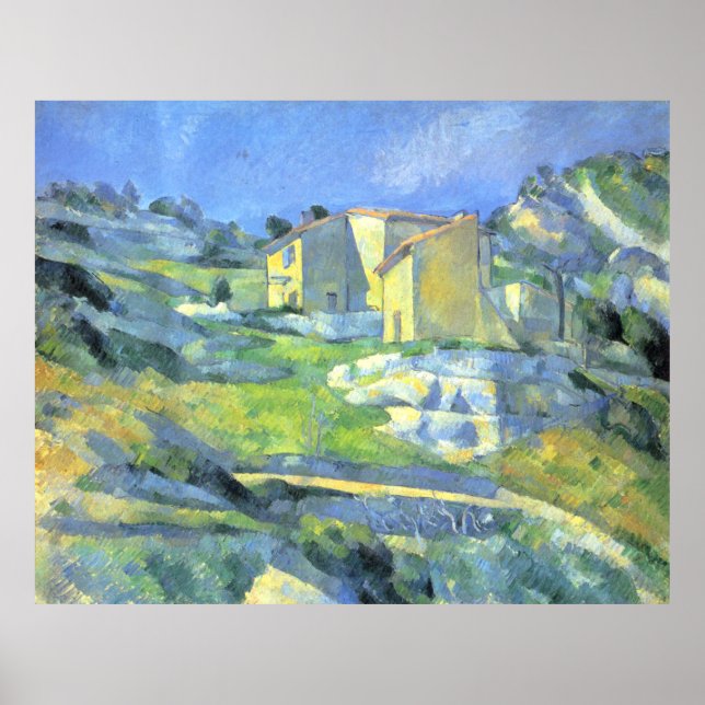 Affiche Maisons en Provence Paul Cezanne   (Devant)