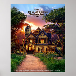 Affiche Maisons mystérieuses de Donnelly - N°4 Mombasa Ken