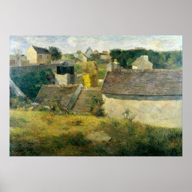 Affiche Maisons Paul Gauguin à Vaugirard (Devant)