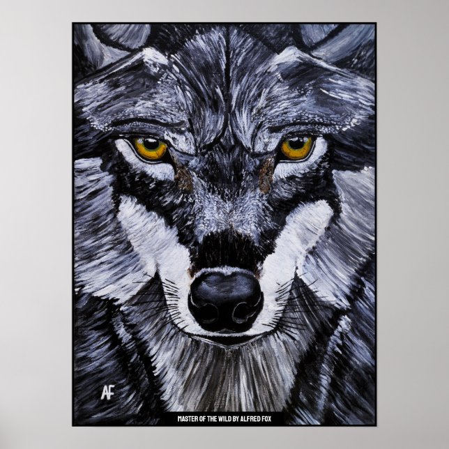 Affiche Maître de la peinture sauvage par Alfred Fox (Devant)