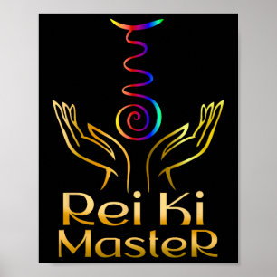 Affiche Maître Reiki Spirituel