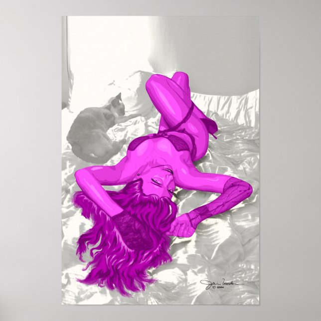 Affiche Maîtresse du lit en désordre (Devant)