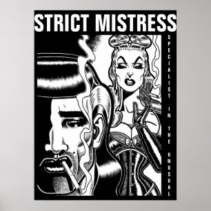 Affiche Maîtresse stricte