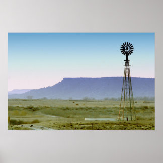 Affiche Majesté Blue Mesas