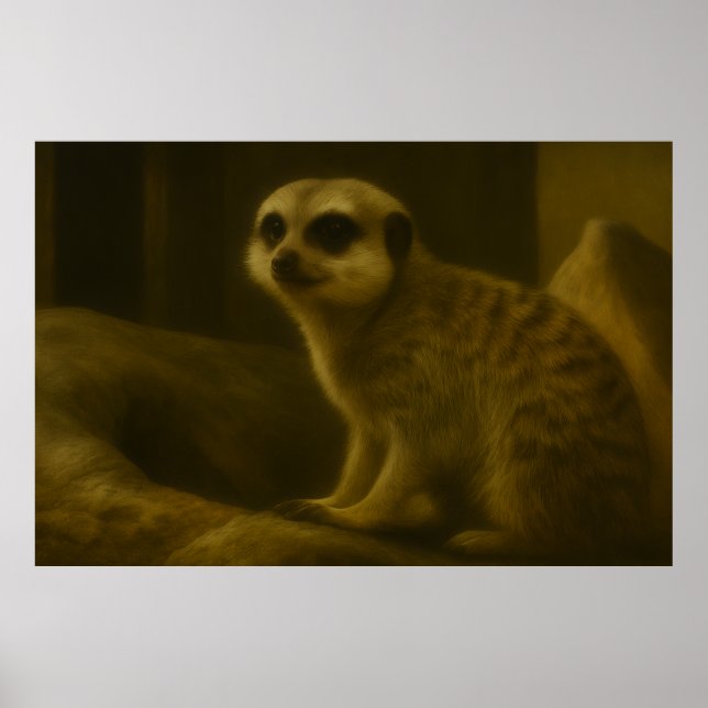 Affiche Majesté de Meerkat (Devant)