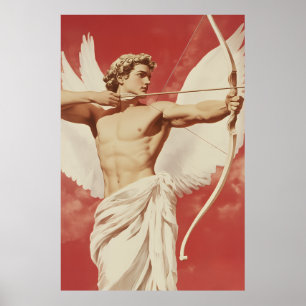 Affiche Majestic Angelic Archer - Un symbole de l'amour et